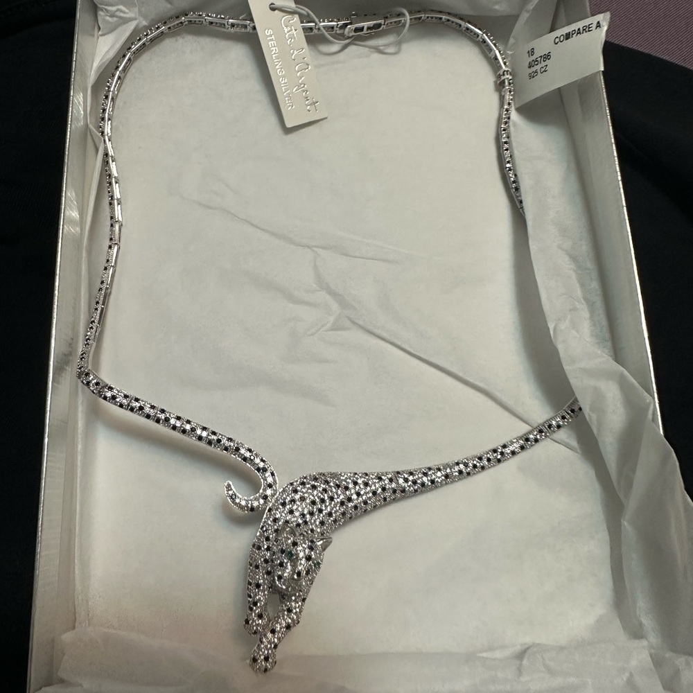 🆕Cote di argent beautiful women sterling silver partner necklace - Picture 8 of 9